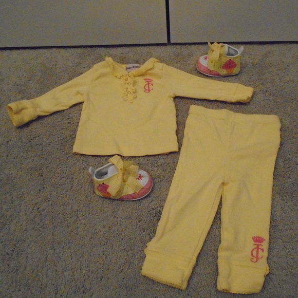 *EUC* 3 pc set JUICY+LIL TOOTSIES SHOES!